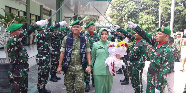 Kodim 0809/Kediri Gelar Tradisi Pisah Sambut Dandim