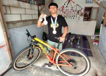 Atlet Balap Sepeda Asal Kediri, Bawa Pulang Emas dan Perak di Sea Games 2025 Thailand