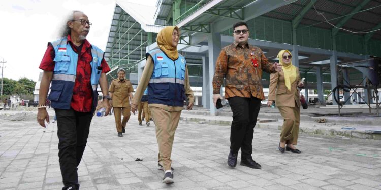 Pemkab Kediri Dorong Kontraktor Percepat Pengerjaan Pasar Ngadiluwih