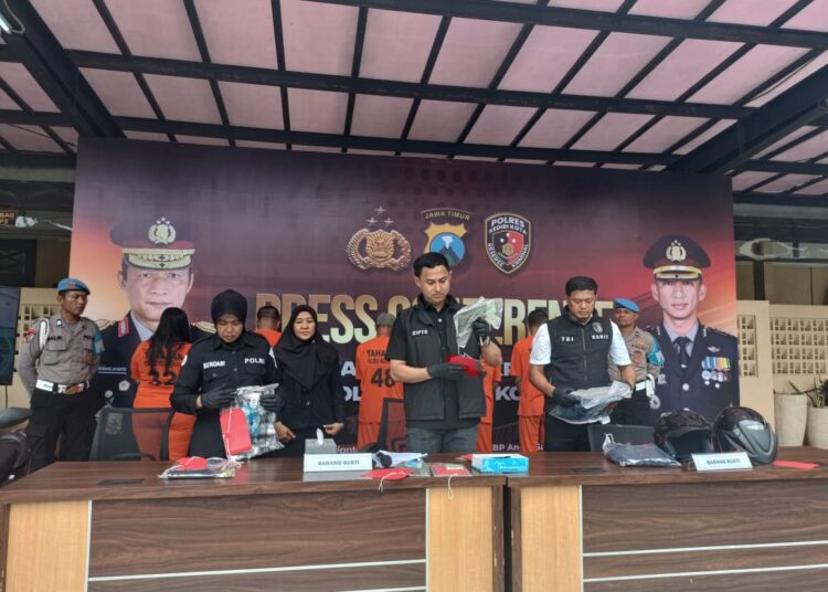 Pasutri Kompak Curi Motor, Kini Meringkuk di Tahanan