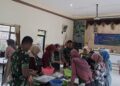 TMMD ke-127 Gandeng BLK Kediri, Bekali Warga Desa Gadungan Keterampilan Pembuatan Roti