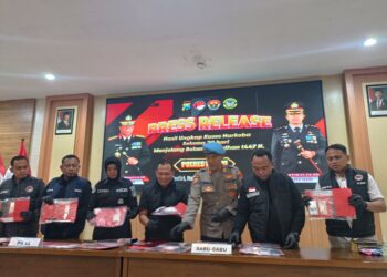 Jelang Ramadan, Polres Kediri Ringkus 26 Tersangka Narkoba dan Sita 280 Gram Sabu