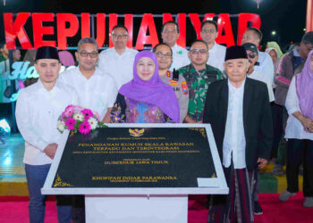 Khofifah Resmikan Program Penanganan Permukiman Terpadu dan Terintegrasi (PERMATA) Jatim