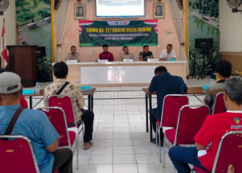 Bakesbangpol Kediri Perkuat Ideologi Pancasila Lewat Program TMMD ke-127