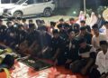 Tingkatkan Ketaqwaan, Puluhan Anggota PSHT Grogol Gelar Buka Bersama dan Tarawih Berjamaah