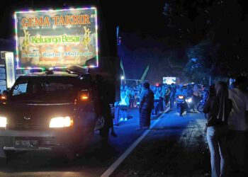 5 Perguruan Silat Bersatu Amankan Malam Takbiran