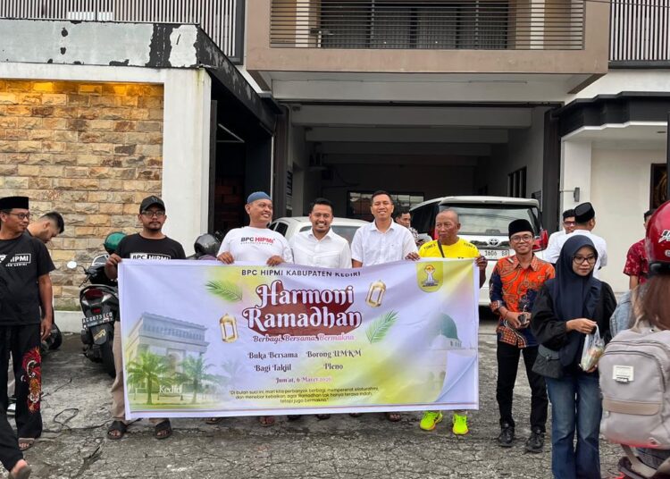 Perkuat Ekonomi, BPC HIPMI Kab Kediri Gelar Harmoni Ramadan Bersama UMKM