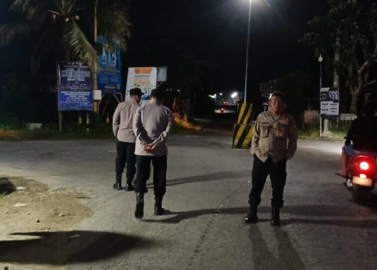 Respons Keluhan Warga, Polsek Ringinrejo Bubarkan Ronda Sound System di Desa Deyeng