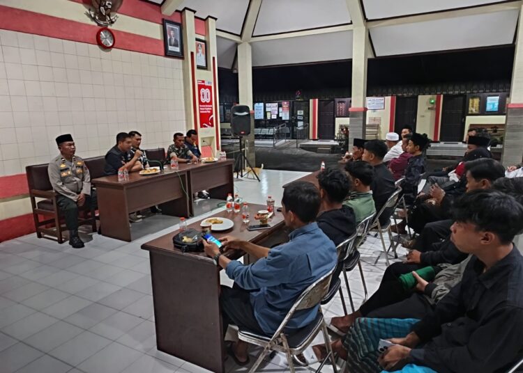 Jelang Idul Fitri, Forkopimca Ringinrejo Gandeng Perguruan Silat Jaga Kamtibmas