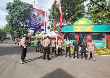 Lebaran, Senkom Mitra Polri Kabupaten Kediri Amankan 5 Titik Strategis