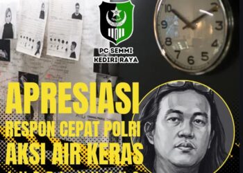 PC SEMMI Kediri Raya Apresiasi Polri Atas Penangkapan Pelaku Penyiraman Air Keras Andrie Yunus