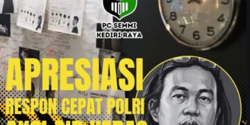 PC SEMMI Kediri Raya Apresiasi Polri Atas Penangkapan Pelaku Penyiraman Air Keras Andrie Yunus