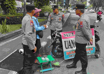 Antisipasi Uang Palsu Jelang Lebaran, Polres Kediri Kota Perketat Pengawasan Jasa Penukaran