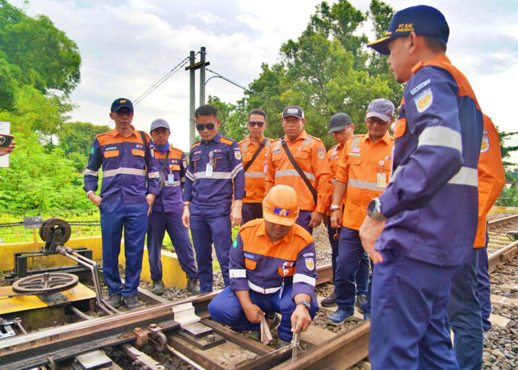 Pastikan Keamanan Mudik 2026, KAI Daop 7 Madiun Inspeksi Jalur Talun–Tulungagung