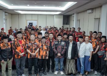 Tunjukkan Sisi Religius, Pemuda Pancasila Kabupaten Kediri Gelar Khotmil Qur’an dan Bagi Takjil