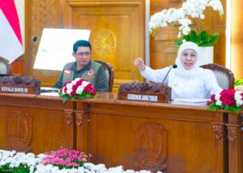 Pemprov Jatim dan BNPB Gelar Rakor Penanganan Dampak Bencana Hidrometeorologi dan Mitigasi Musim Kemarau