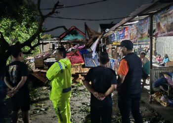 BPBD Kota Kediri Tuntaskan Evakuasi di 18 Titik Terdampak Cuaca Ekstrem