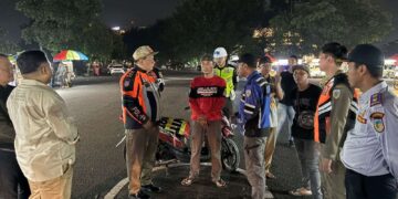 Sasar Parkir Liar, Tim Gabungan Gelar Penertiban di Kawasan Simpang Lima Gumul