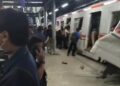 KRL Commuter Line Alami Kecelakaan di Stasiun Bekasi, Penumpang Panik