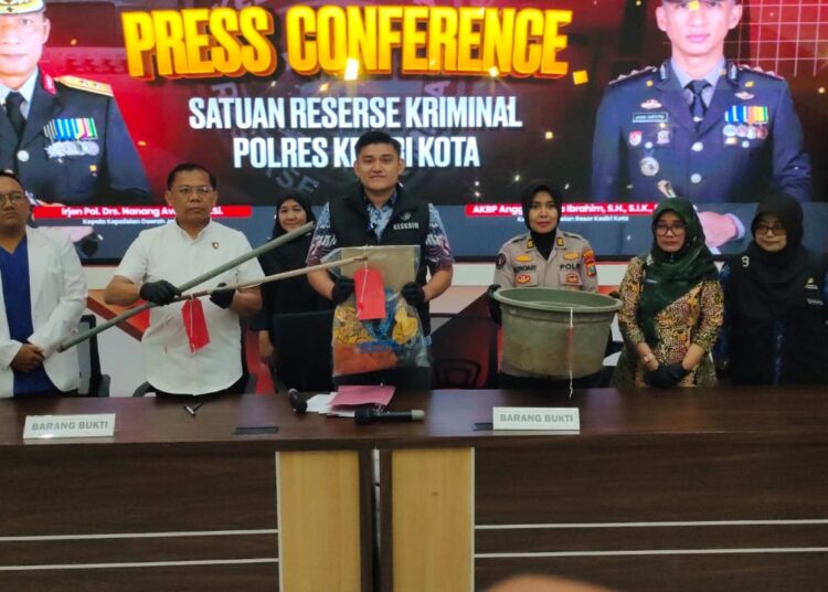 Satreskrim Polres Kediri Kota Tetapkan Nenek sebagai Tersangka Penganiayaan Balita hingga Tewas