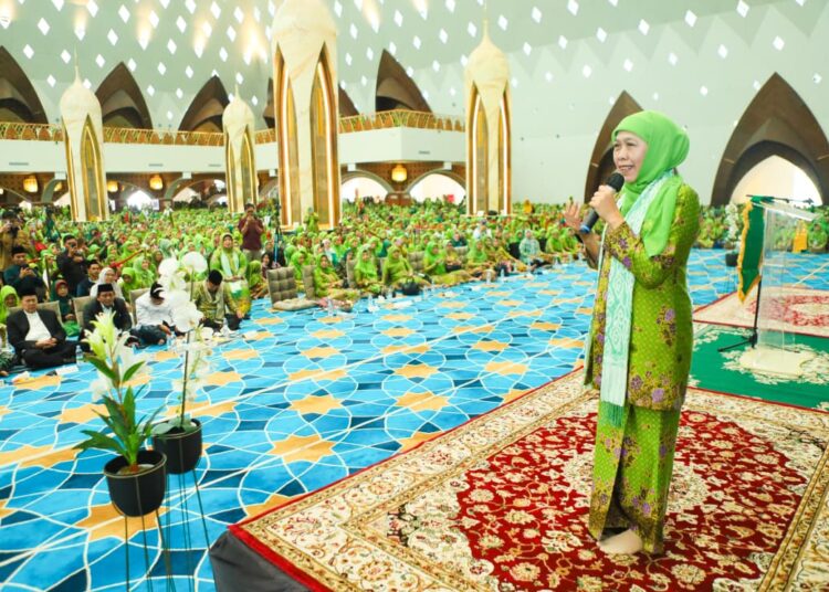 Harlah ke-80 Muslimat NU, Khofifah Pimpin Deklarasi Damai Global untuk PBB