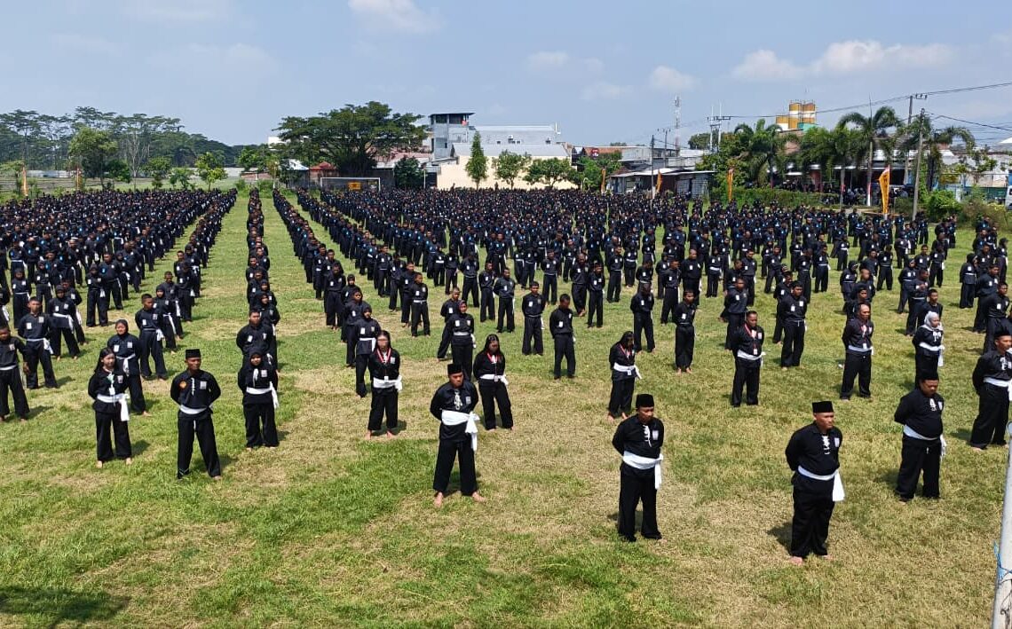 1.700 Calon Warga PSHT Kediri Ikuti Uji Kelayakan, Pengamanan Diperketat