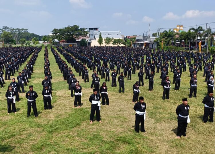 1.700 Calon Warga PSHT Kediri Ikuti Uji Kelayakan, Pengamanan Diperketat