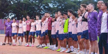 Beri Suntikan Motivasi, Persikmania Datangi Latihan Tim Jelang Derby Jatim Kontra Arema FC