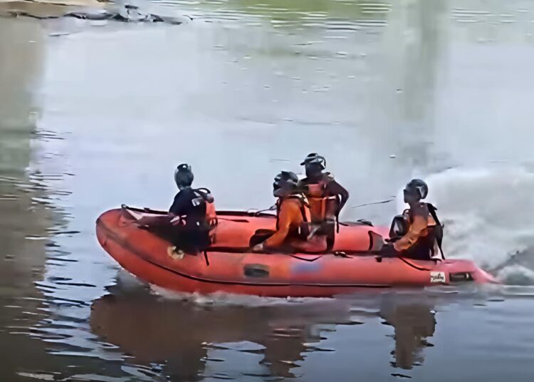 Warga Gampengrejo Hilang Terseret Arus Sungai Brantas Saat Persiapan Pladu