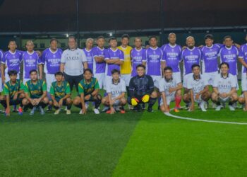 Reuni Legenda Persik Kediri, Musikan Cs Gelar Laga Persahabatan di Inzia Mini Soccer