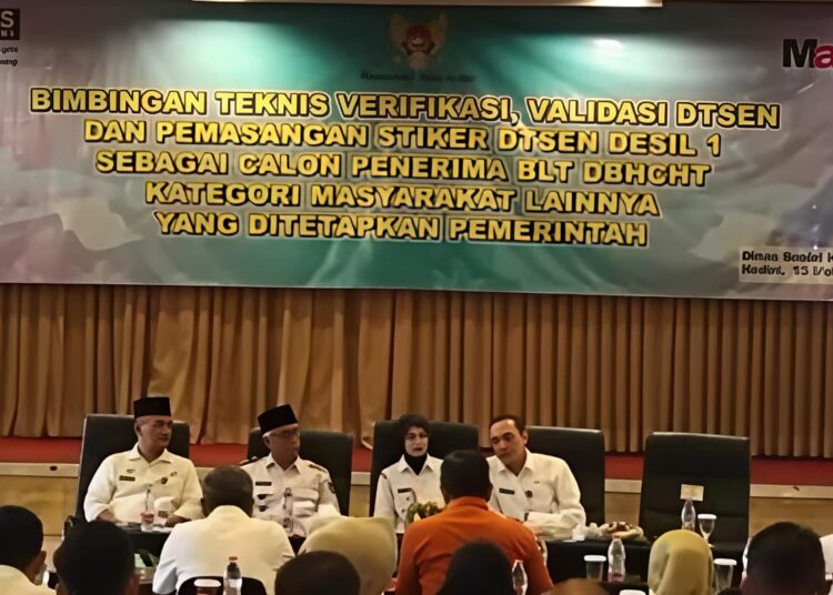 Pastikan Bantuan pemerintah Tepat Sasaran, Wali Kota Kediri Tekankan Validitas Data