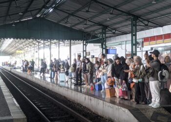 Libur Panjang Kenaikan Yesus Kristus, Okupansi Penumpang di KAI Daop 7 Madiun Terpantau Masih Tinggi