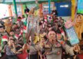 Edukasi Dampak Gadget, Polsek Kediri Kota Gelar Teater Wayang Karton di TK Kemala Bhayangkari