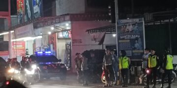 Cegah Konvoi, Polsek Ringinrejo Siagakan Pasukan Gabungan di Titik Rawan Malam Takbir