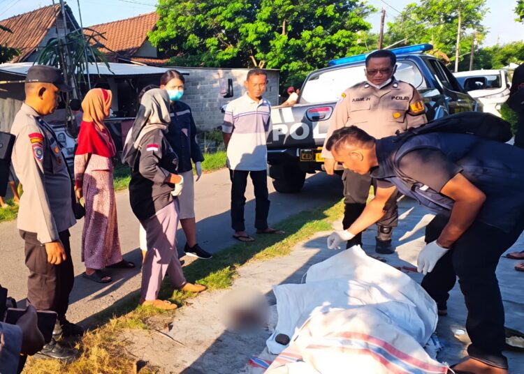 Sesosok Mayat Pria Tanpa Identitas Ditemukan Meninggal di Desa Darungan Kediri