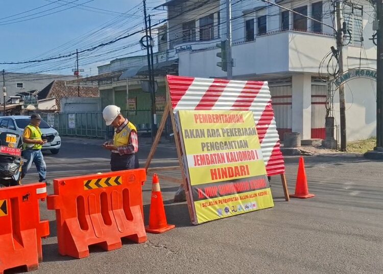 Jembatan Kaliombo Kediri Bakal Direhabilitasi Total, Target Selesai November 2026