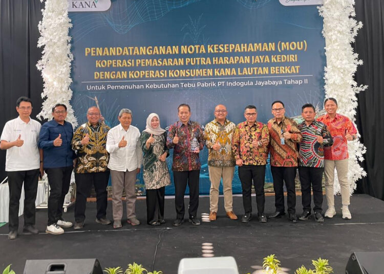 Menteri Koperasi Saksikan Kerja Sama Koppem Raharja dan Koperasi Kana Pasok Tebu Pabrik Indogula