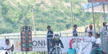 Ikuti Kejurnas Drag Bike di Kediri, 300 Pembalap Didorong Tinggalkan Balap Liar