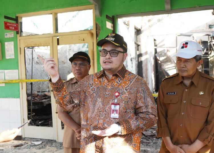 Pasca Kebakaran, Mas Dhito Bakal Rehab Puskesmas Tiron