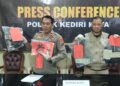 Polsek Kediri Kota Ringkus Dua Pelaku Pencurian Motor Spesialis Rumah Kos