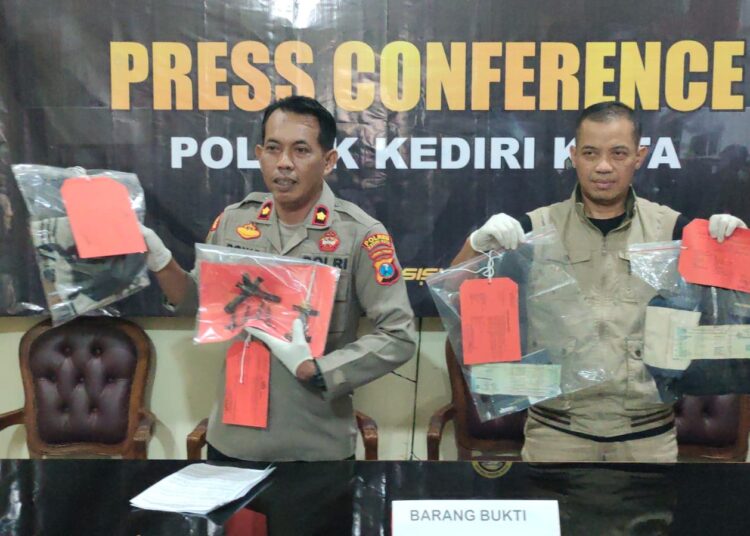 Polsek Kediri Kota Ringkus Dua Pelaku Pencurian Motor Spesialis Rumah Kos