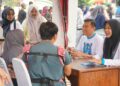 Imigrasi Kediri Layani 44 Pemohon Paspor di CFD Jombang dan Sosialisasikan Pencegahan TPPO