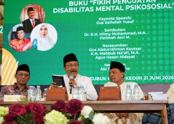 KND Luncurkan Buku Fikih Disabilitas Psikososial di Munas NU Kediri