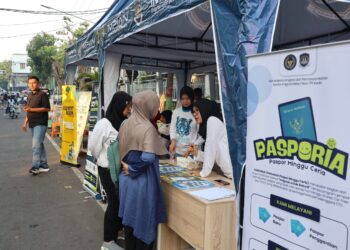 Gelar Layanan ‘Pasporia’ di Nganjuk, Imigrasi Kediri Rampungkan 29 Dokumen Warga dalam 4 Jam