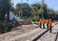 KAI Daop 7 Madiun Inspeksi Jalur Blitar–Talun dan Cek Progres Gardu JPL Baru