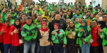 DPC PDIP Kabupaten Kediri Janji Kawal Aspirasi Pengemudi Ojol hingga Pemerintah Pusat