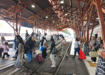 Tembus 40 Ribu Orang, Volume Penumpang KAI Daop 7 Madiun Melonjak Jelang Libur Maulid