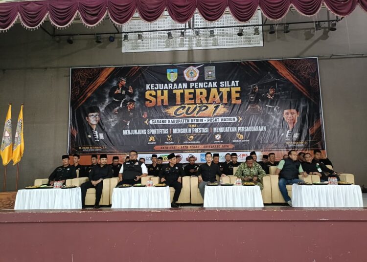 383 Pesilat Unjuk Gigi di Kejuaraan SH Terate Cup 1 Kabupaten Kediri