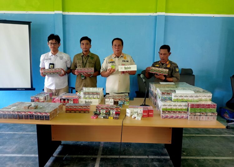 Operasi Gabungan di Kediri Sita 32 Ribu Batang Rokok Ilegal, Rugikan Negara Puluhan Juta