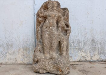 Kurang dari 24 Jam Usai Dilaporkan Hilang, Arca Durga Jengkol Ditemukan dan Diamankan ke Polsek Plosoklaten